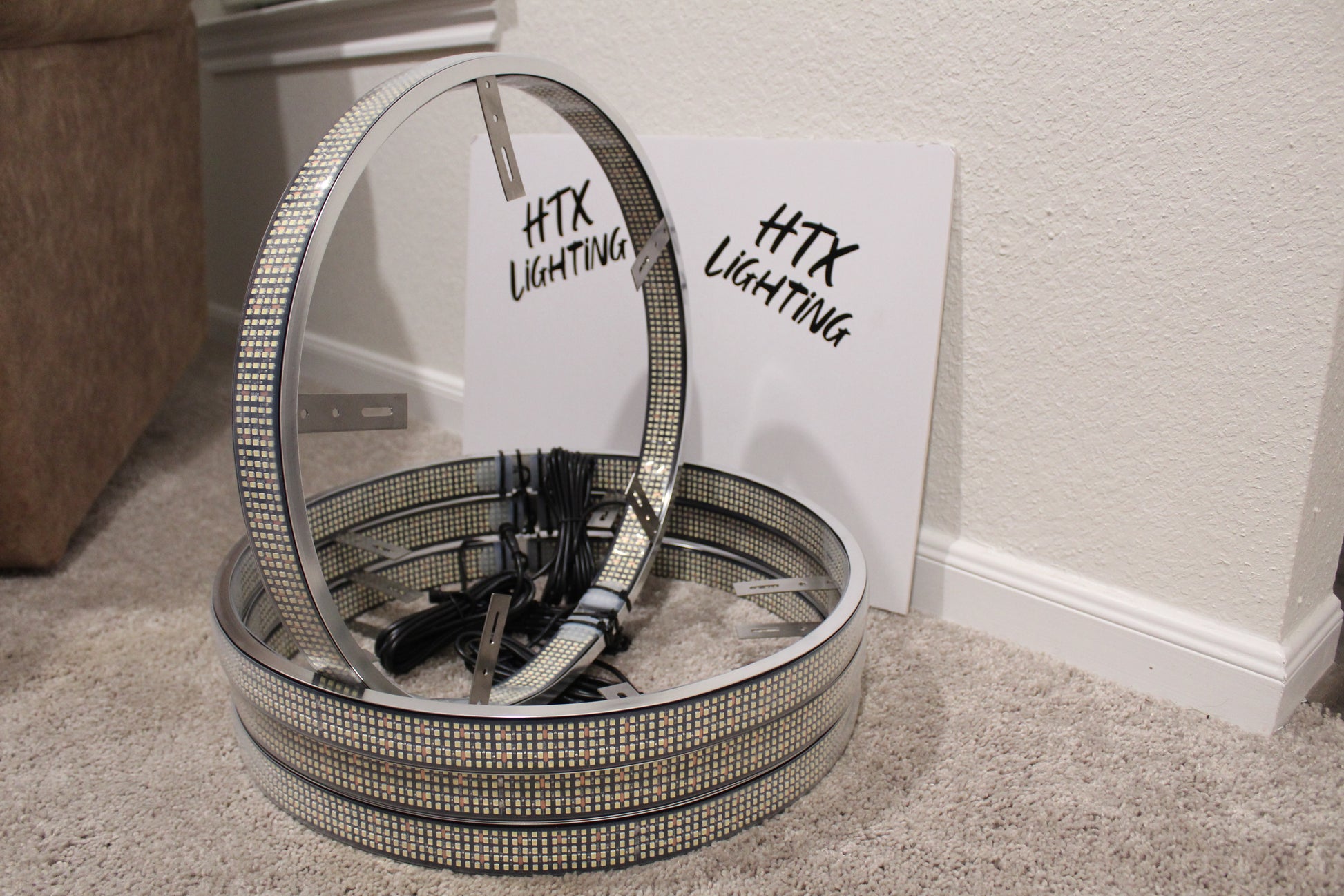 10 Row Wheel Light Kit - HTX Lighting