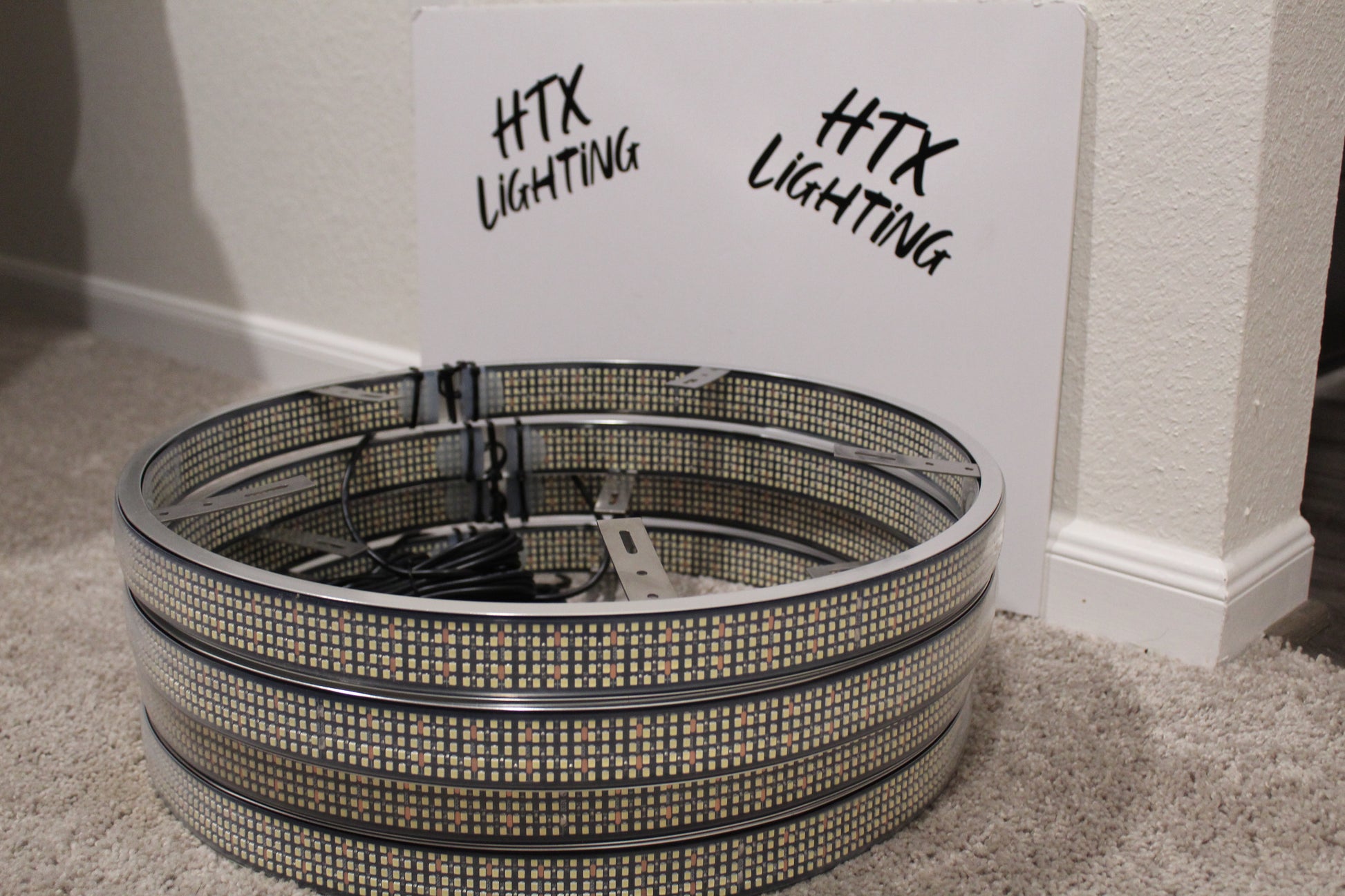 10 Row Wheel Light Kit - HTX Lighting