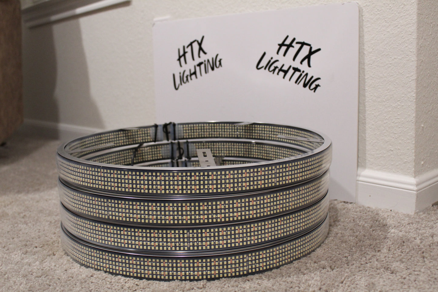 10 Row Wheel Light Kit - HTX Lighting